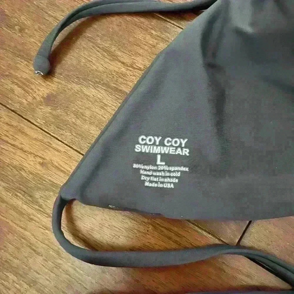 Coy coy gray and pink bikini - Picture 3 of 3